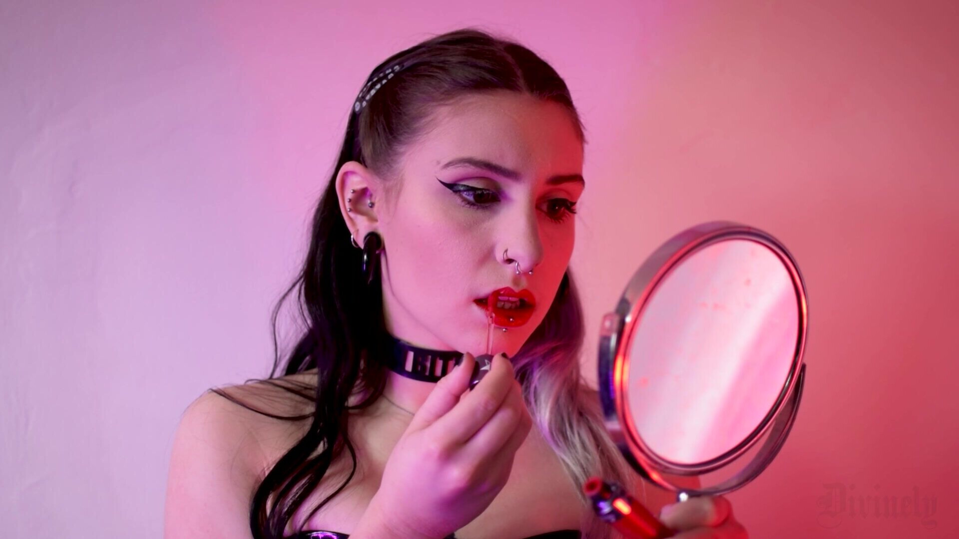 Divinely Goddess Spit Fetish - pussy licking - amateur - homemade
