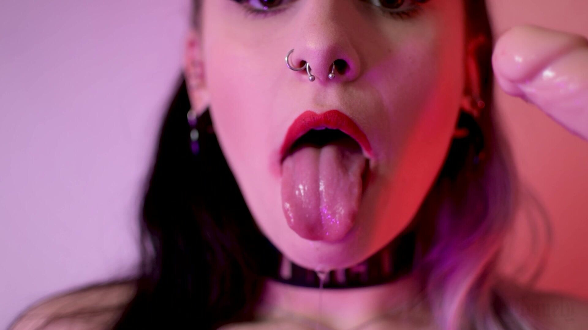 Divinely Goddess Spit Fetish - pussy licking - amateur - homemade
