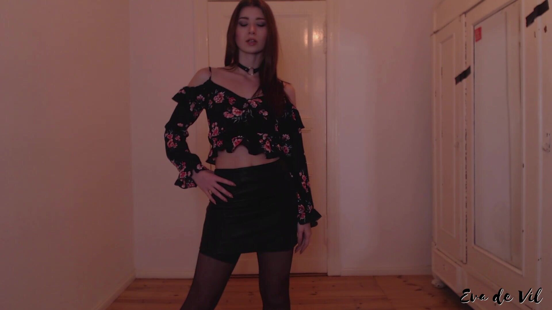 Eva De Vil Findom Tease Game (Joi, Findom, Tease&Denial) - solo - softcore - small tits