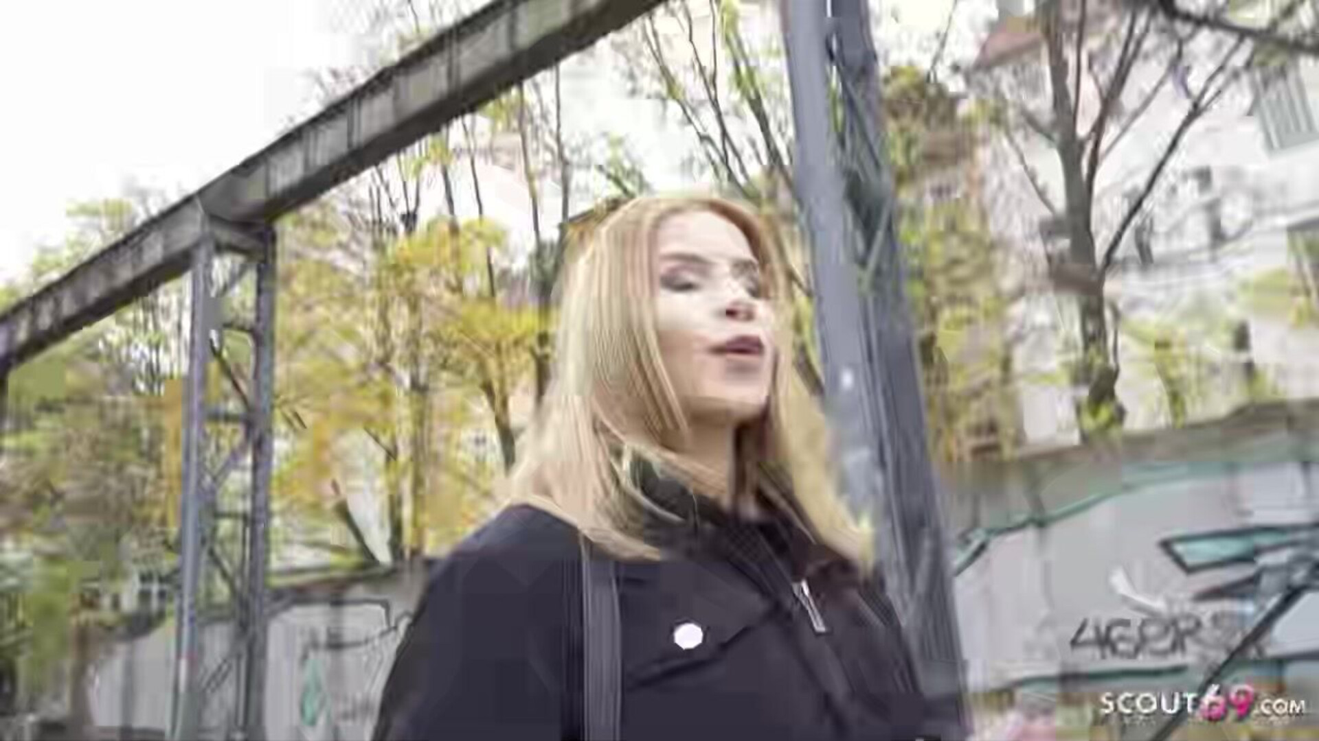 GERMAN SCOUT Anal Casting Ashley Ross - german scout - latin - latina - publicagent - casting - facial - skinny - petite - small - hardcore