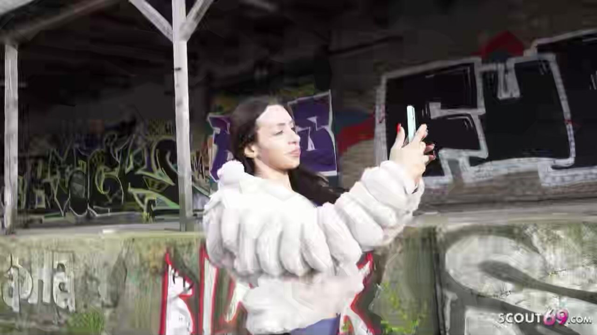 GERMAN SCOUT Anal Casting Giih Spanic - skinny - small - petite - german - german scout - casting - teen - young - pick up - public agent