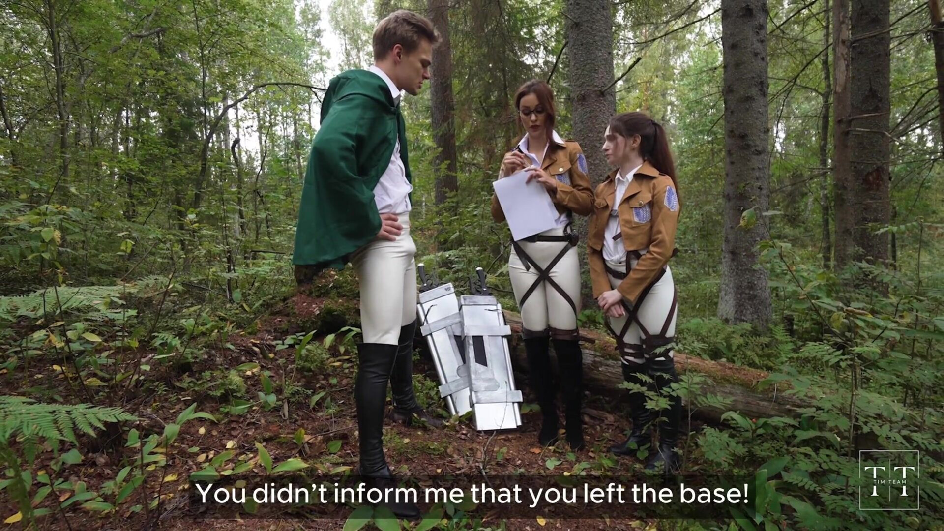 Hot Pearl Attack on Titan： Forgive us, commander. We will suck your dick as a penal - hot pearl - attack on titan： forgive us - commander. we will suck your dick as a penalty