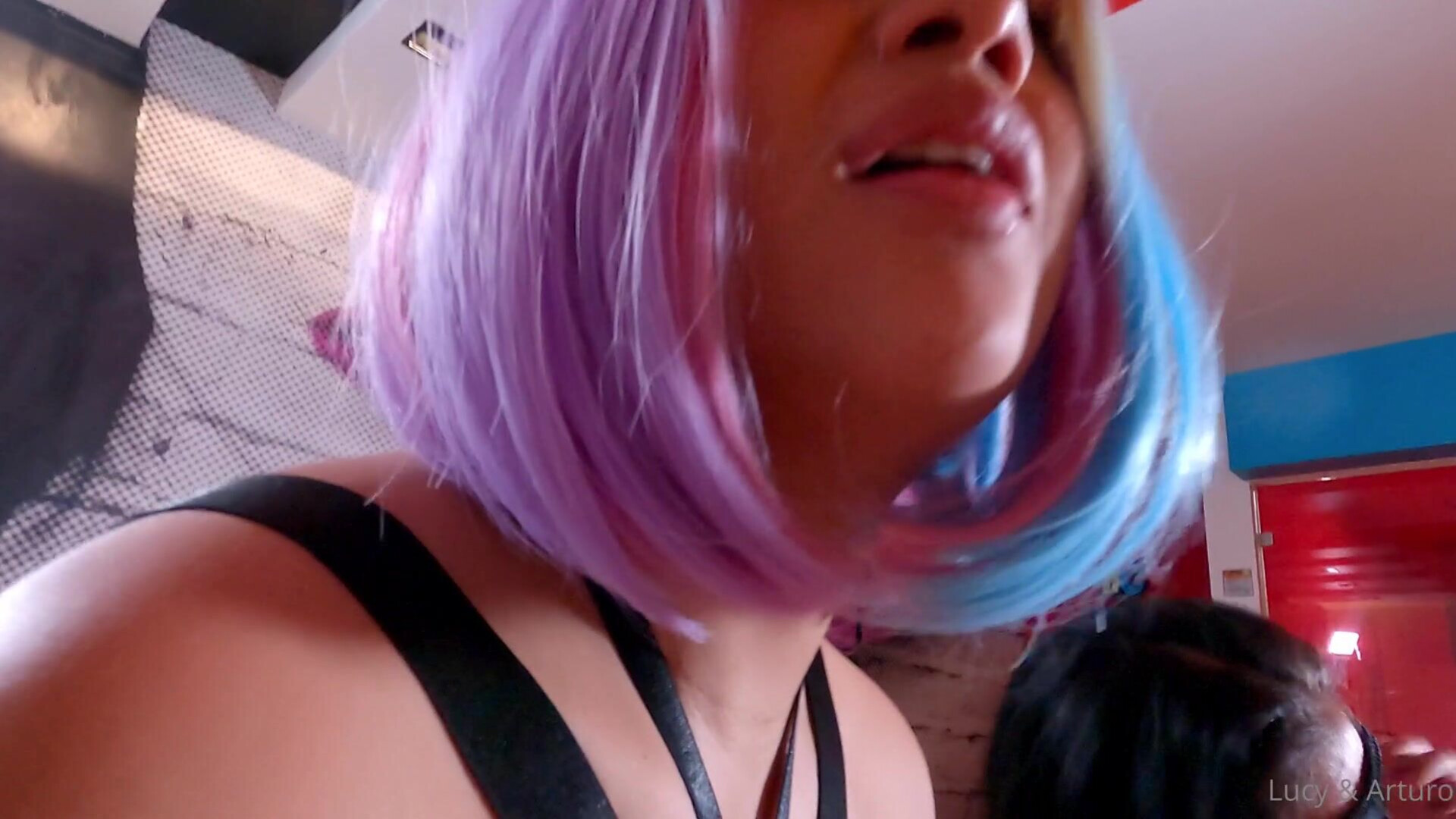 Joven pareja en un intercambio amateur - blowjob - teen - latina - girlfriend