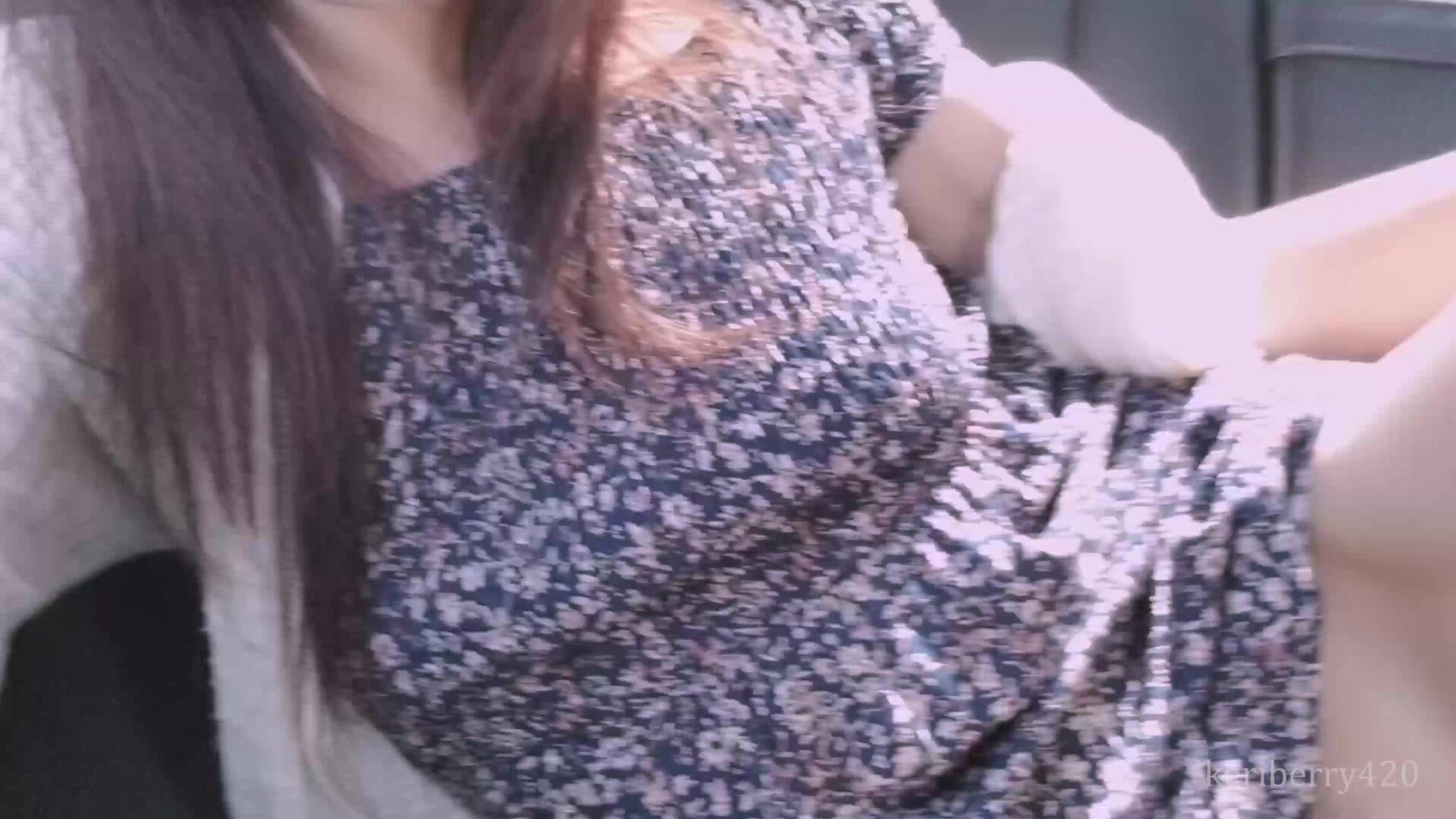 Keri Berry Public Anal Fun - solo - amateur - masturbation