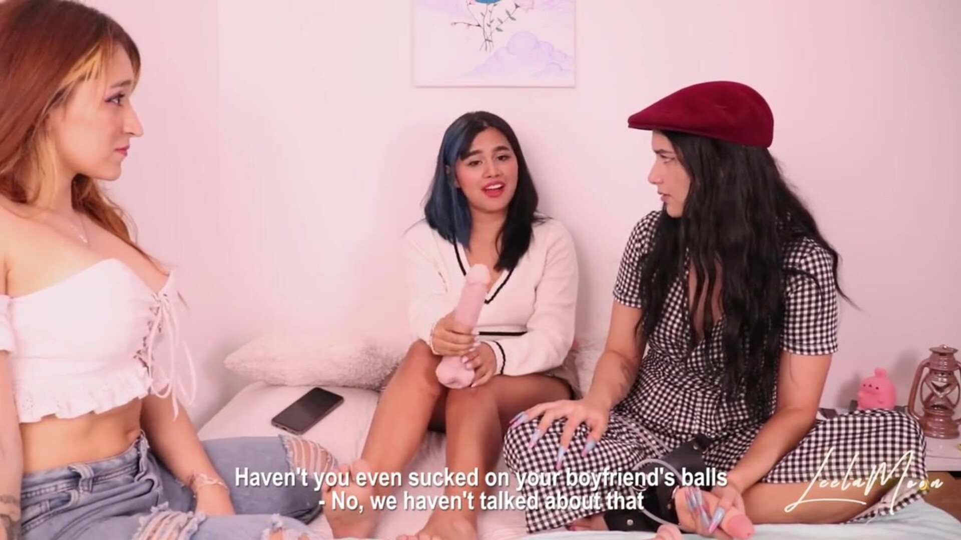Leela Moon, Mingalilea & Mirai Mitsuki - colombian