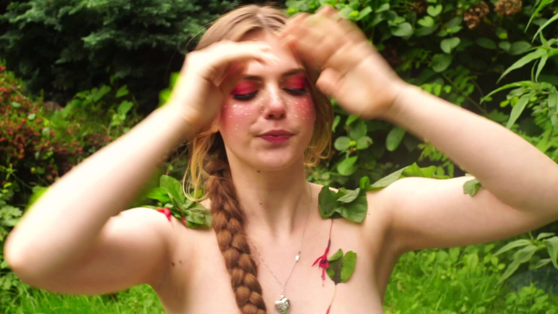 Longhairluna Nature Goddess Armpit Worship 2 - petite - solo - amateur