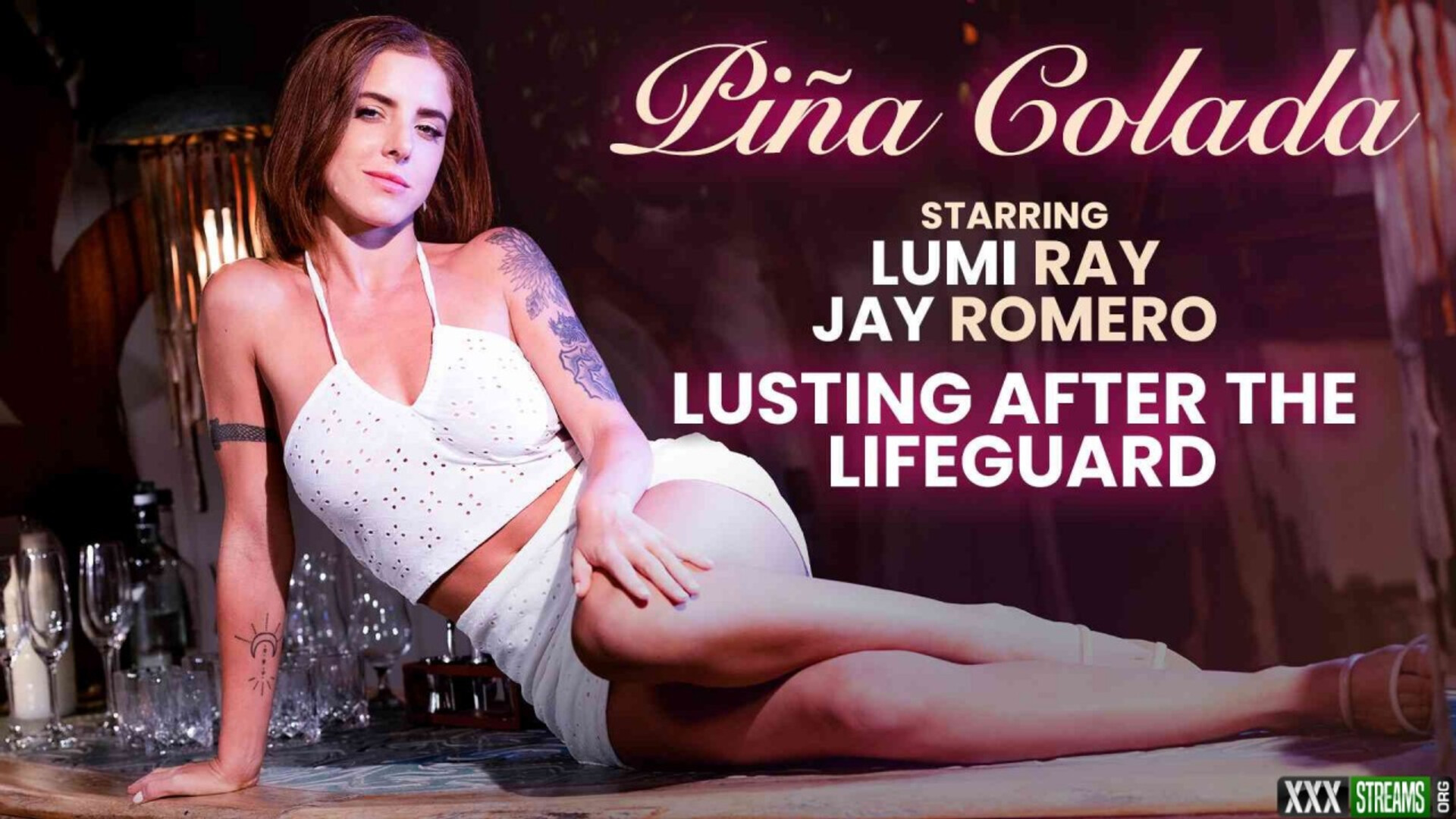 Lumi Ray PINA COLADA LUSTING AFTER THE LIFEGUARD - bigass - blackhair - teen