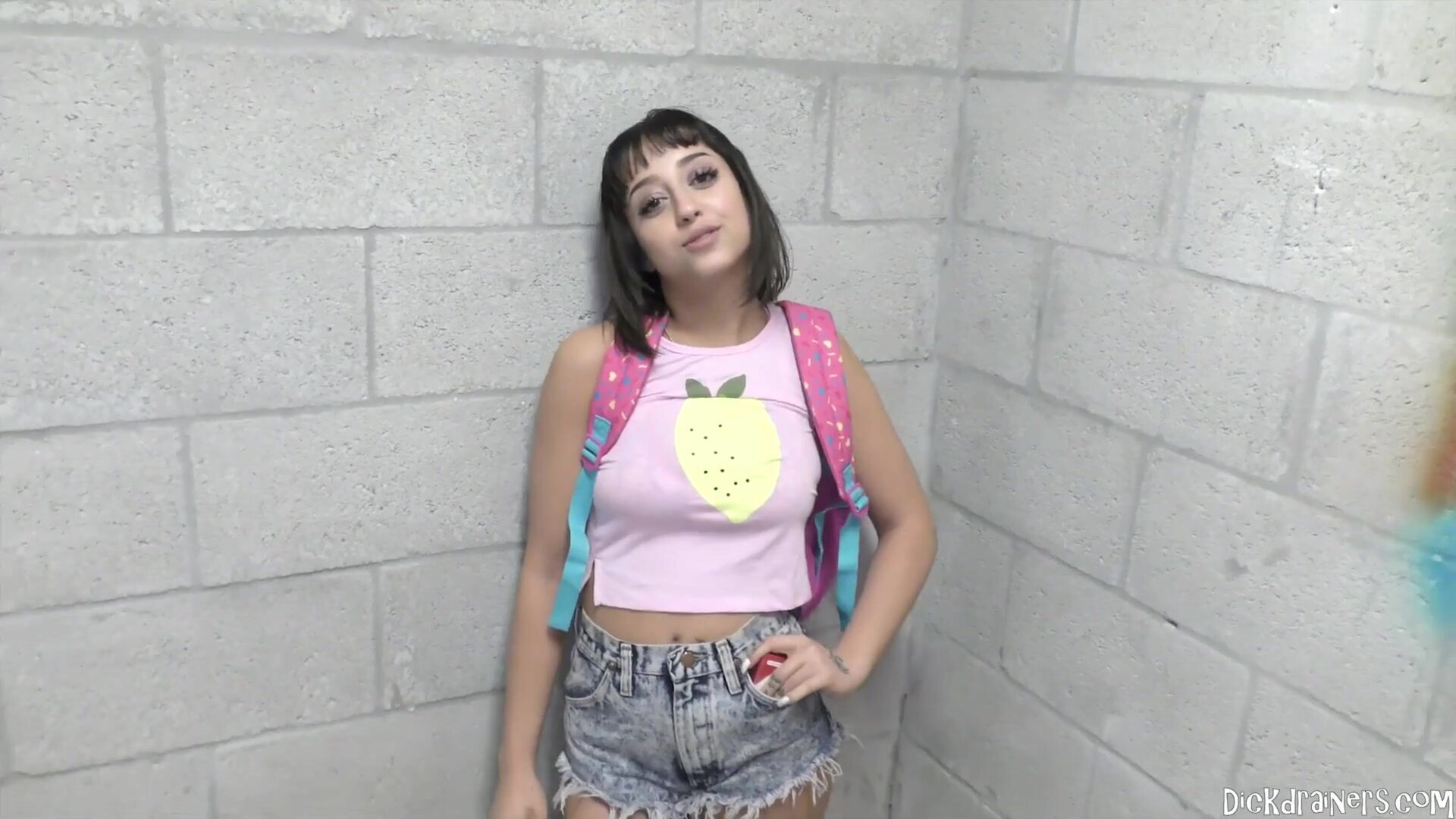 Marilyn Mansion High School Pussy! in HD - brunette