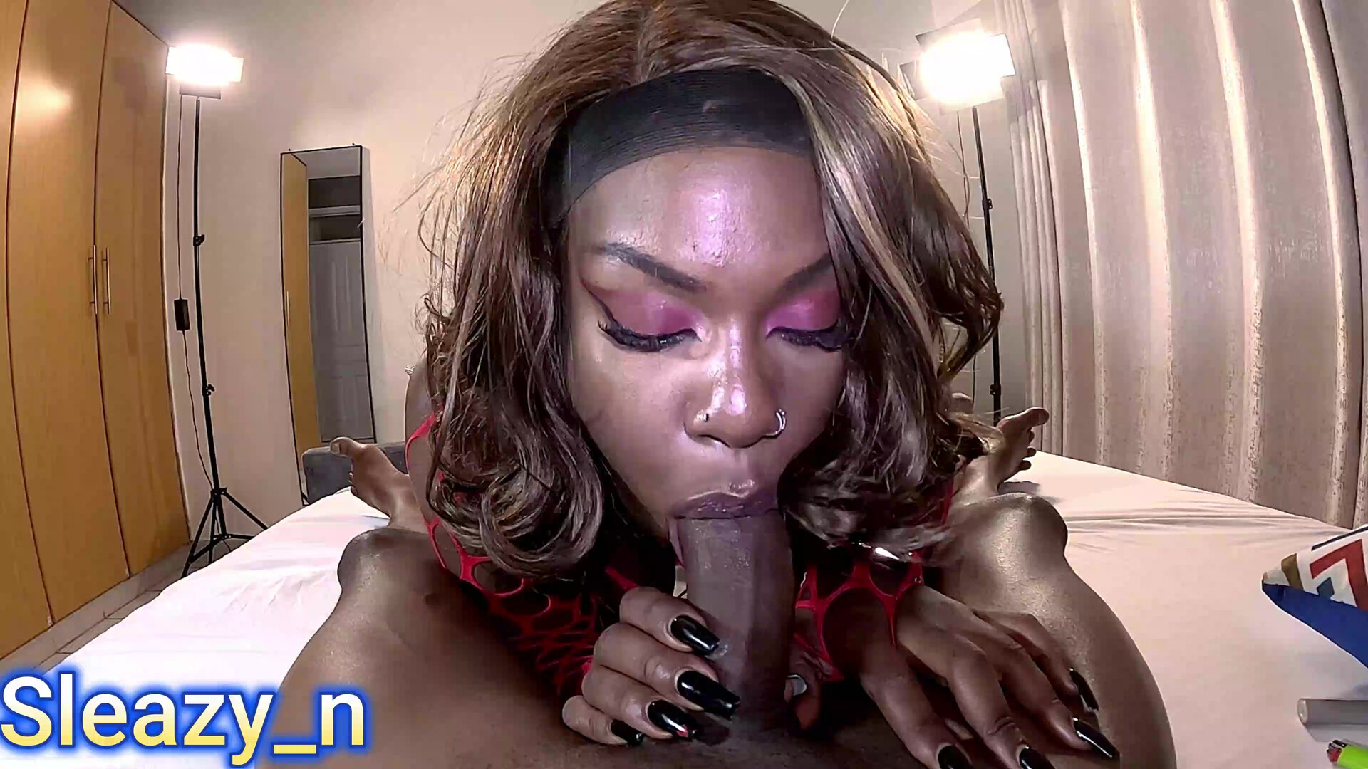 Pov slut - black - amateur - pov