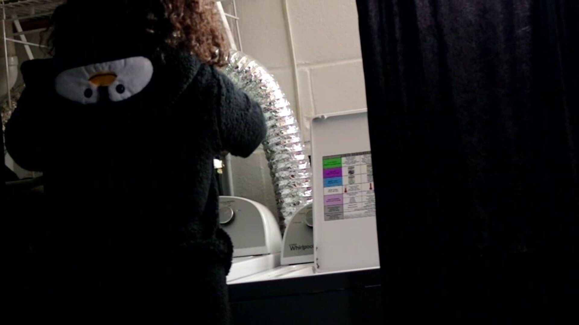 Professor gaia big pink dick on spin cycle - bbw - big tits - solo