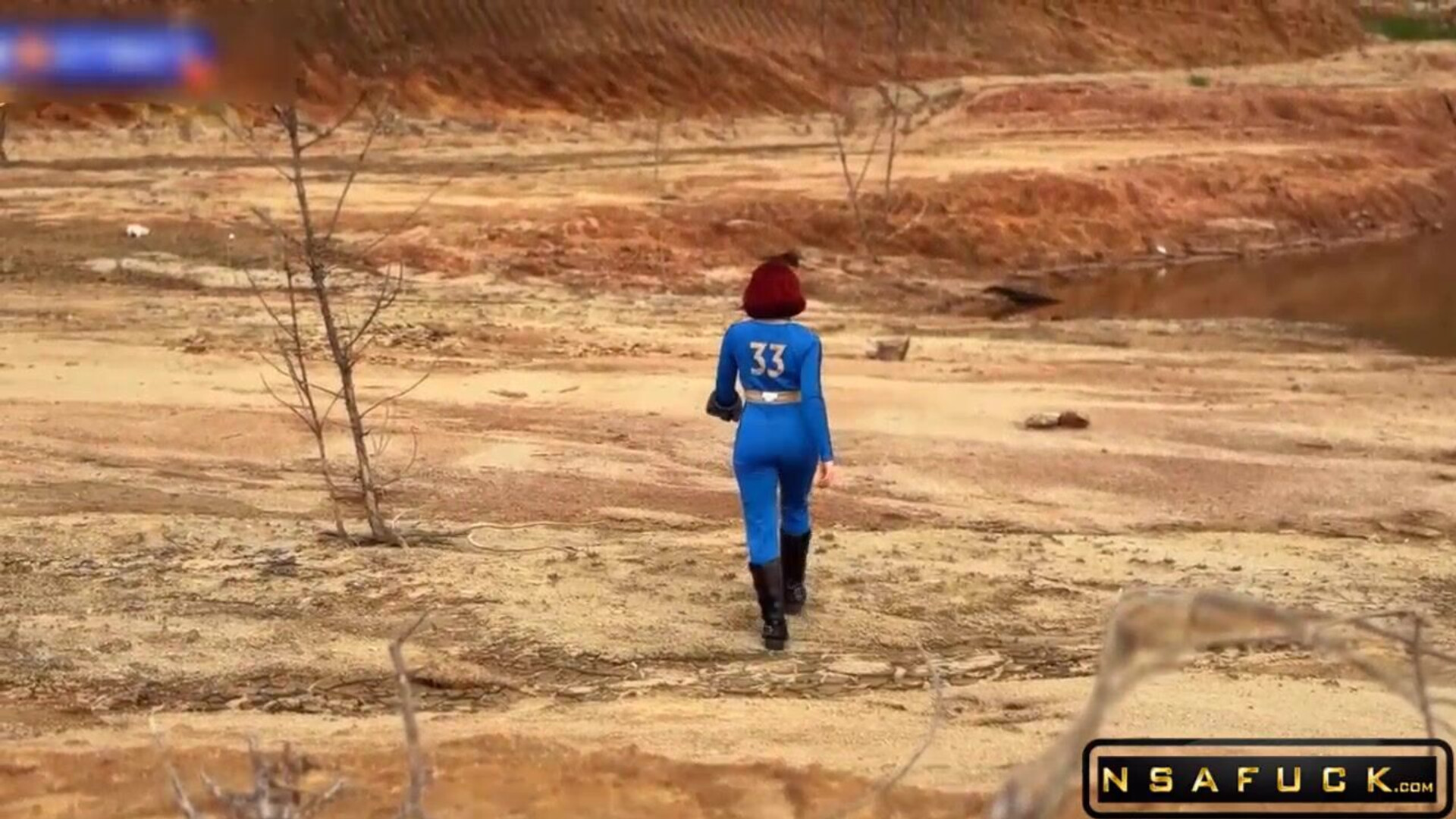 Redhead in Fallout Cosplay Gets Hardcore Pounded - cosplay - fallout - redhead - costume - blowjob - hardcore - big ass - big tits - bdsm - cuffs