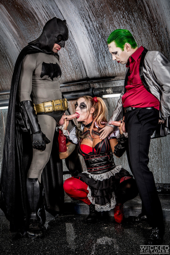 SUICIDE SQUAD XXX - parody - anal - blowjob - harley quinn - batman - groupsex - threesome - cosplay - sex