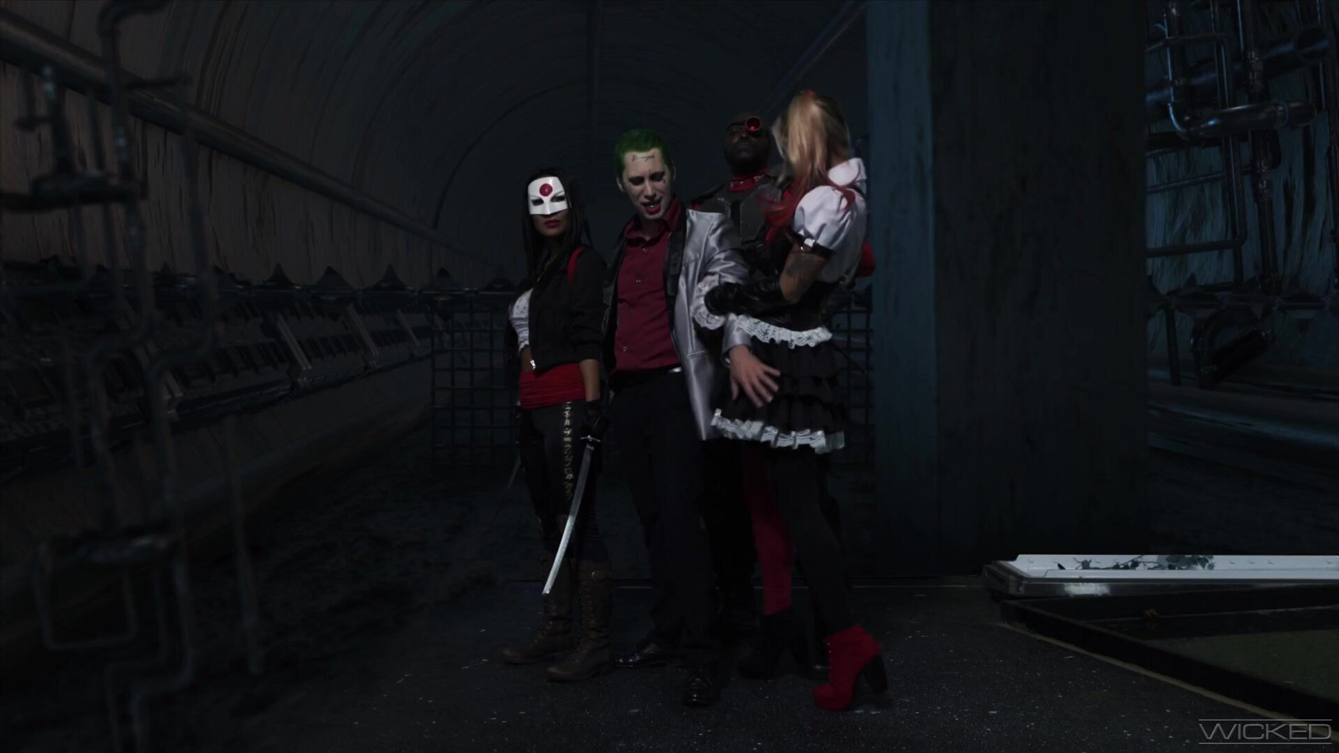 SUICIDE SQUAD XXX - parody - anal - blowjob - harley quinn - batman - groupsex - threesome - cosplay - sex