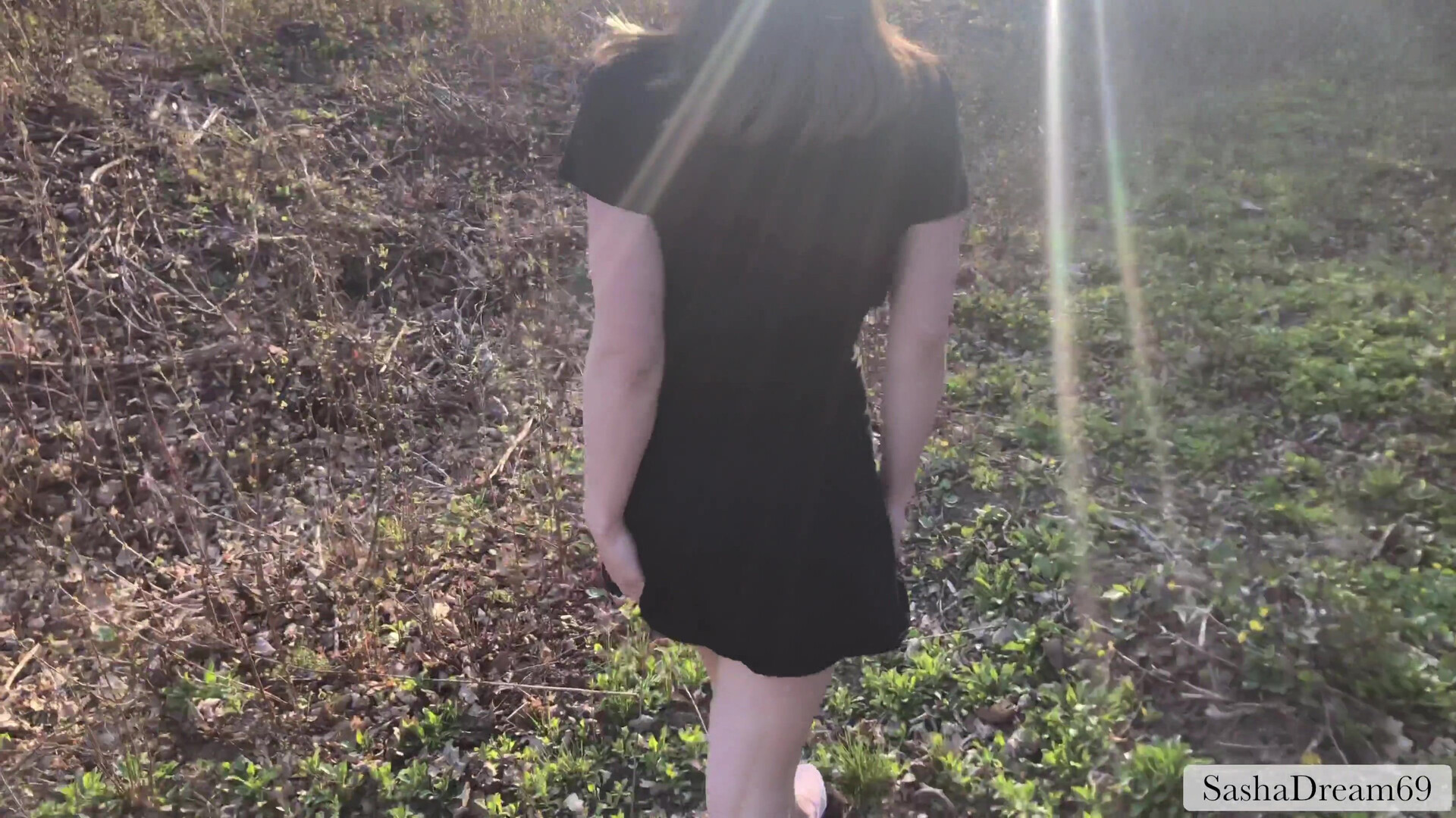 Sasha Honey Public Sex In The Forest Oral Creampie - hardcore - pov - amateur
