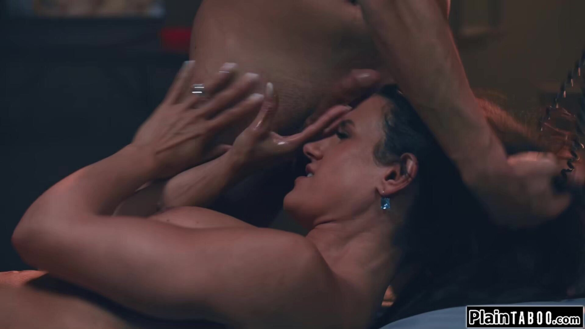 Stepmommy is anal fucked back to reality - taboo - stepmom - stepson - fantasy - anal - dp - squirt - big tits - big cock - oral