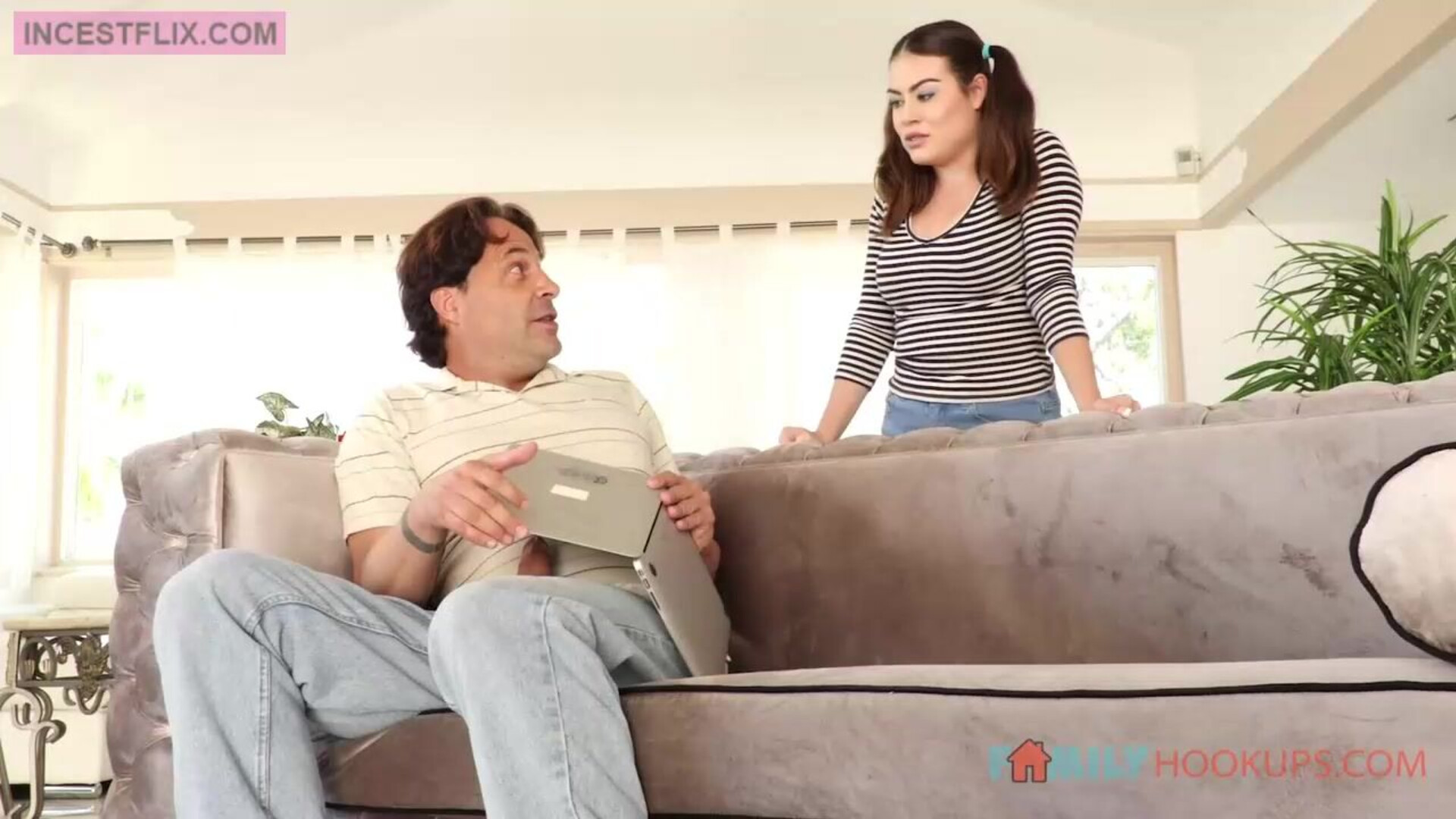 Veronica Valentine Nasty Latina Teen Fucks Her Hung Step Dad - blowjob - hardcore