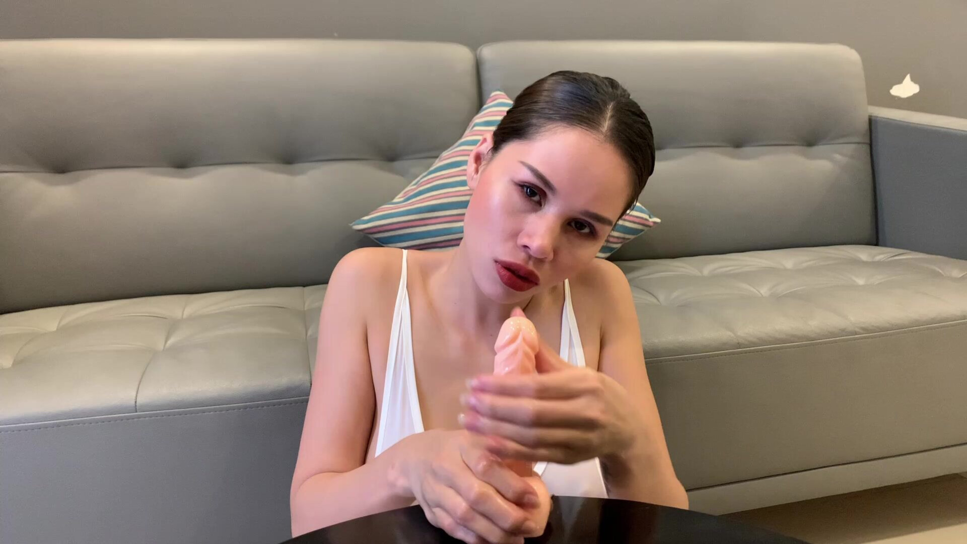 VinaMoon Eye Contact With You Cock - big tits - handjob - pov