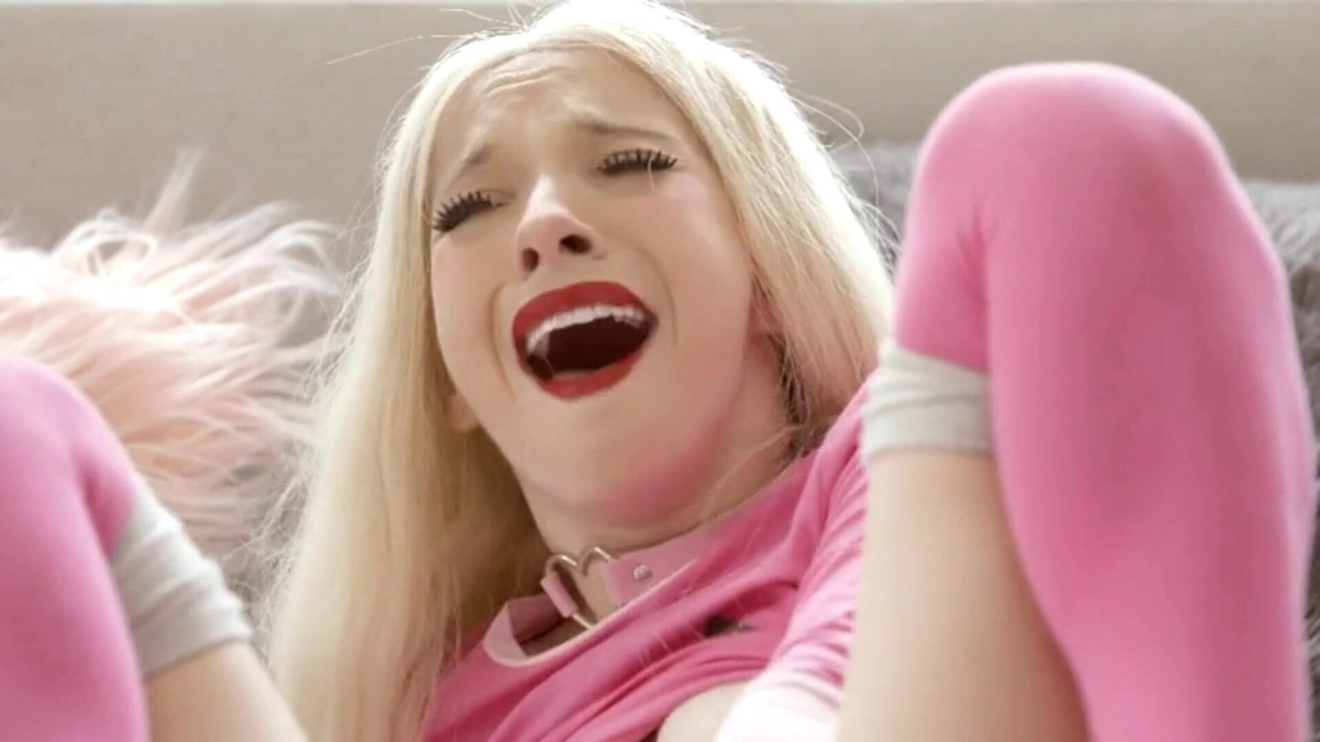 BBC Slut Kenzie Reeves - interracial - blonde - babe - petite - bbc