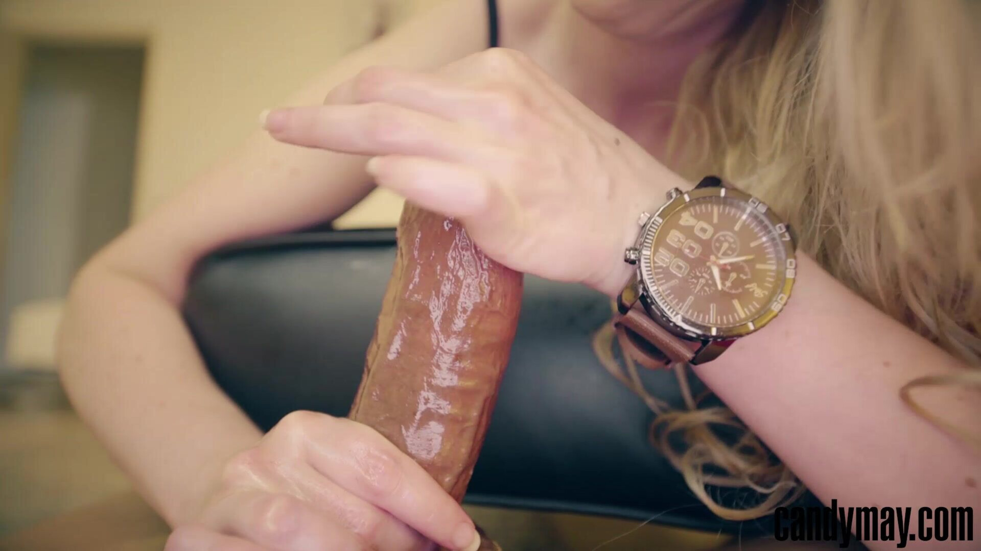 Candy May Soft Touch - amateur - interracial - handjob