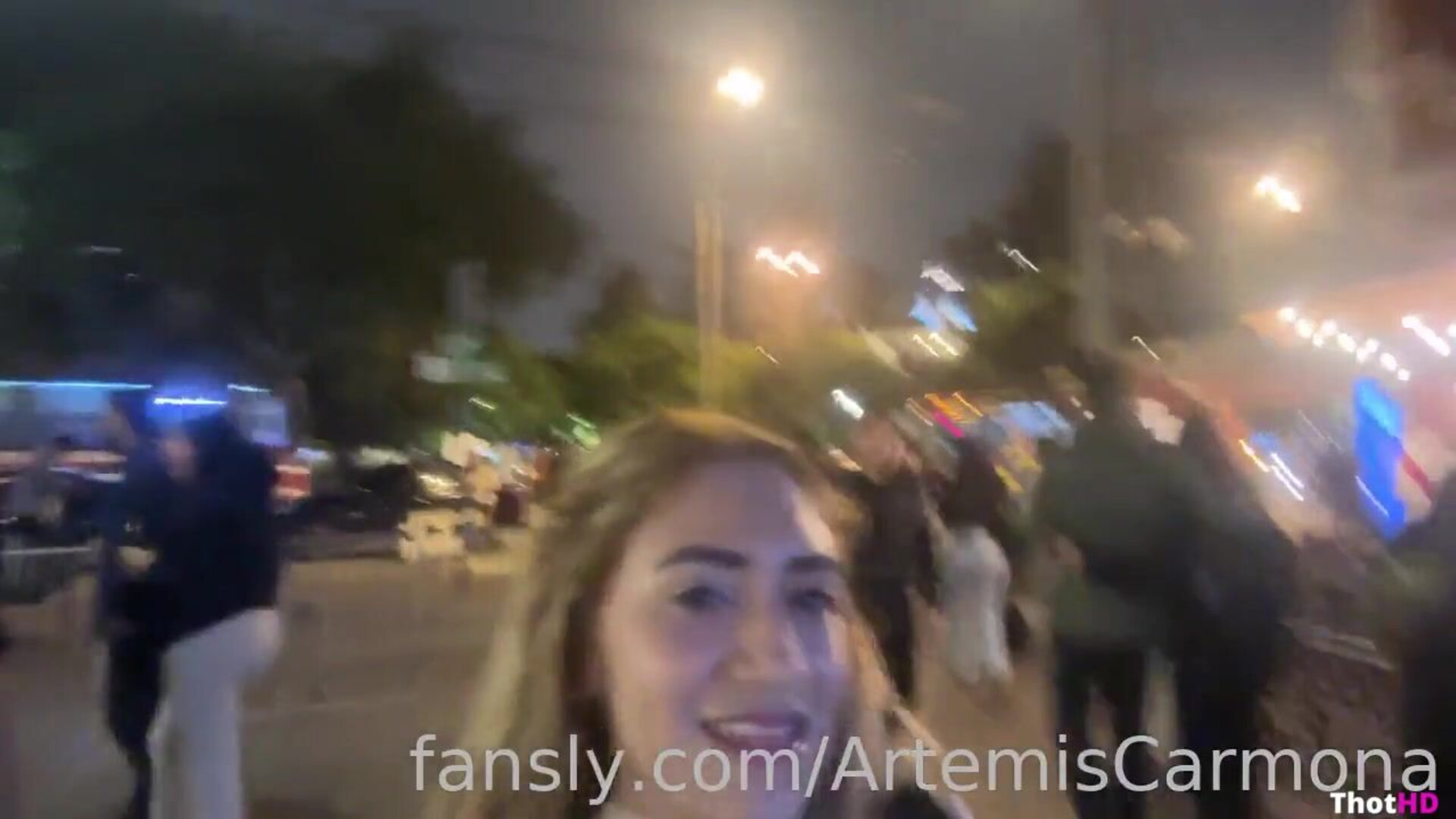 Cumwalk Artemis Carmona y Ximena Solano - blowjob - teen - latina - facial