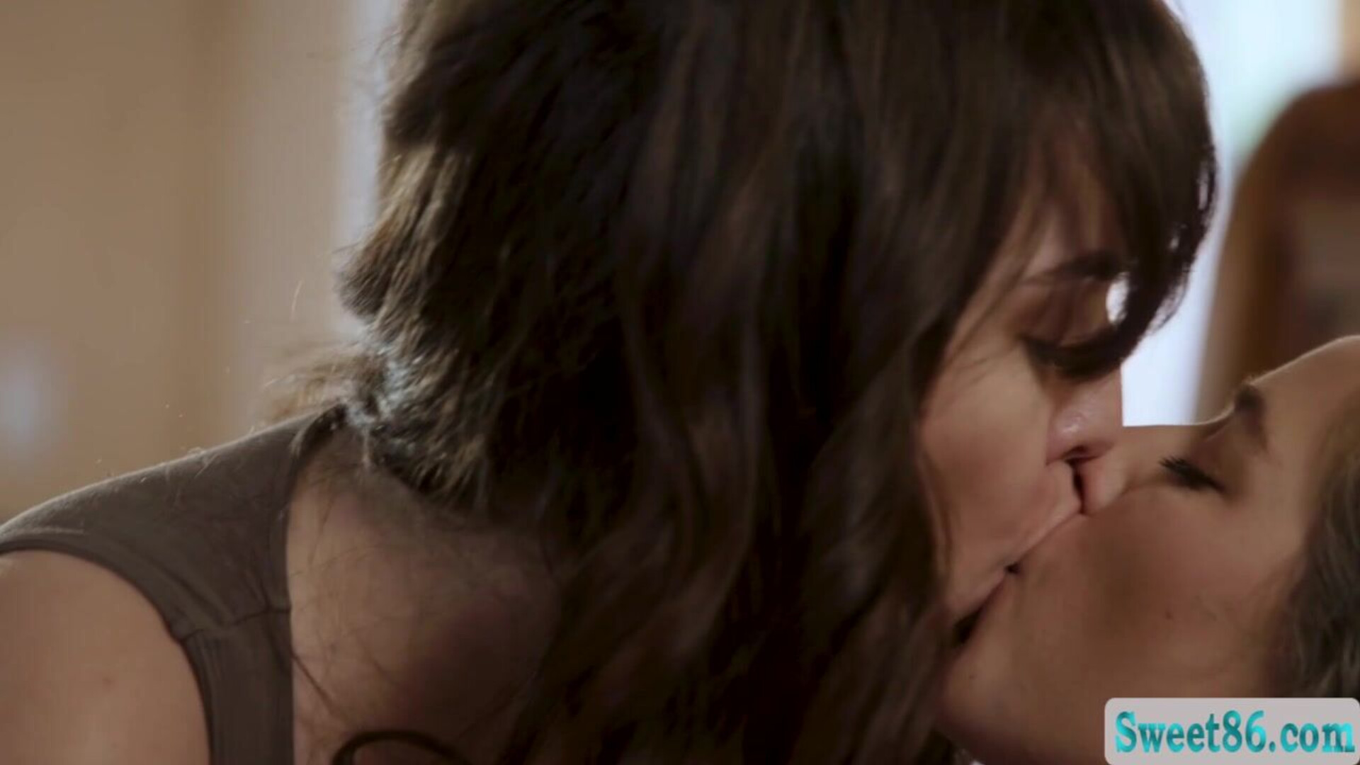 Enjoy this lesbian stepsisters lick each others pussy - lesbian - babes - natural tits - tits sucking - ass licking - pussy fingering - pussy licking - couples fantasies - small ass - tattoo