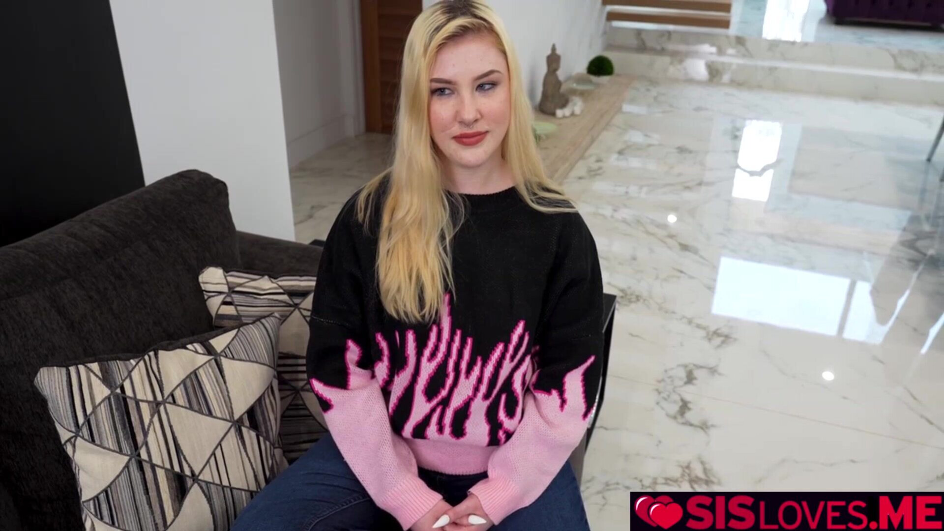 Good Girl Indie Rose Gets Lewd with StepBro - blonde - teen - fingering - pov - big ass - natural tits - pornstar - flashing - nipple piercings - small tits