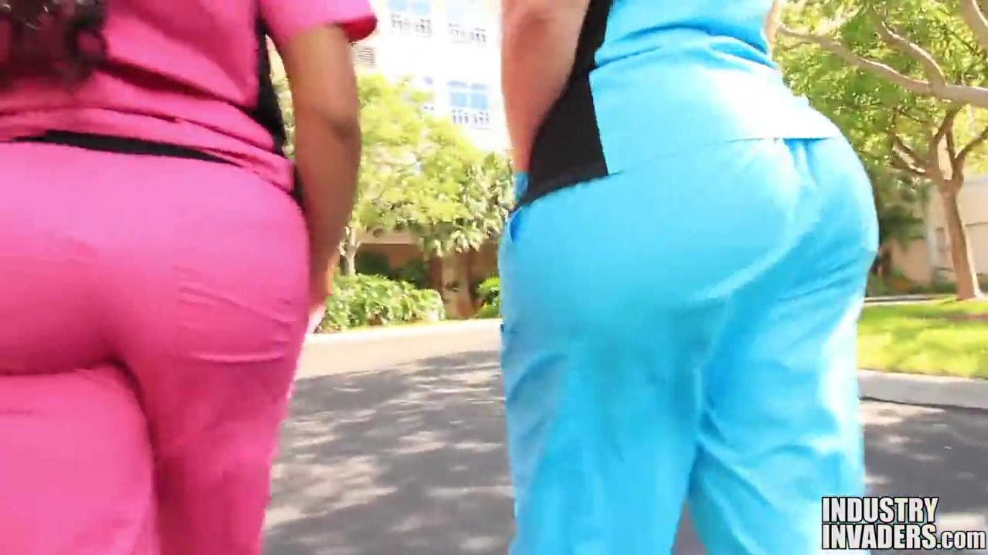 Jayla Foxx and Virgo Peridot Big Booty Nurses Hardcore - ebony - pawg - big ass - bbc - cosplay - phat ass - twerking