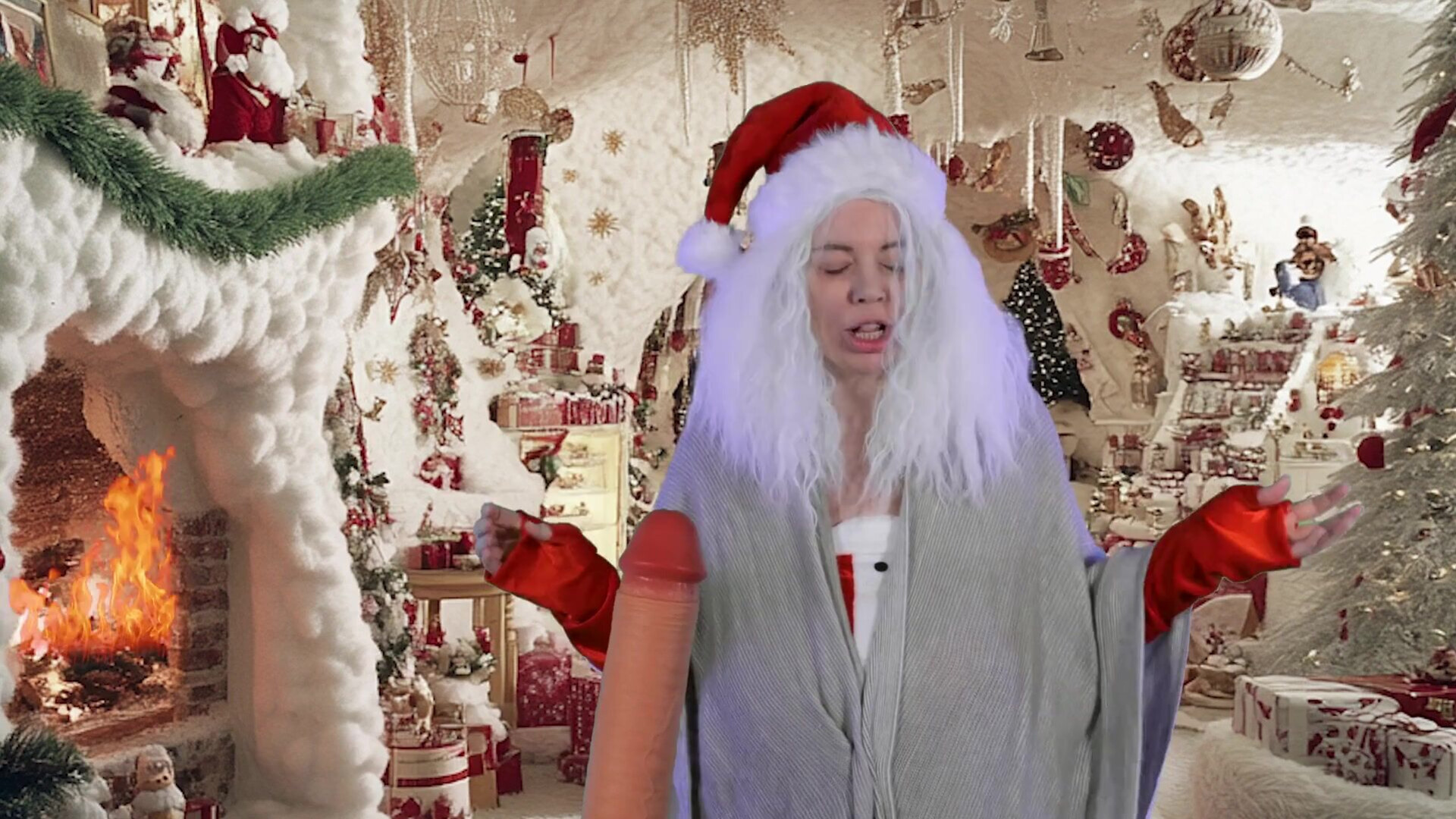 L loves santa - babe
