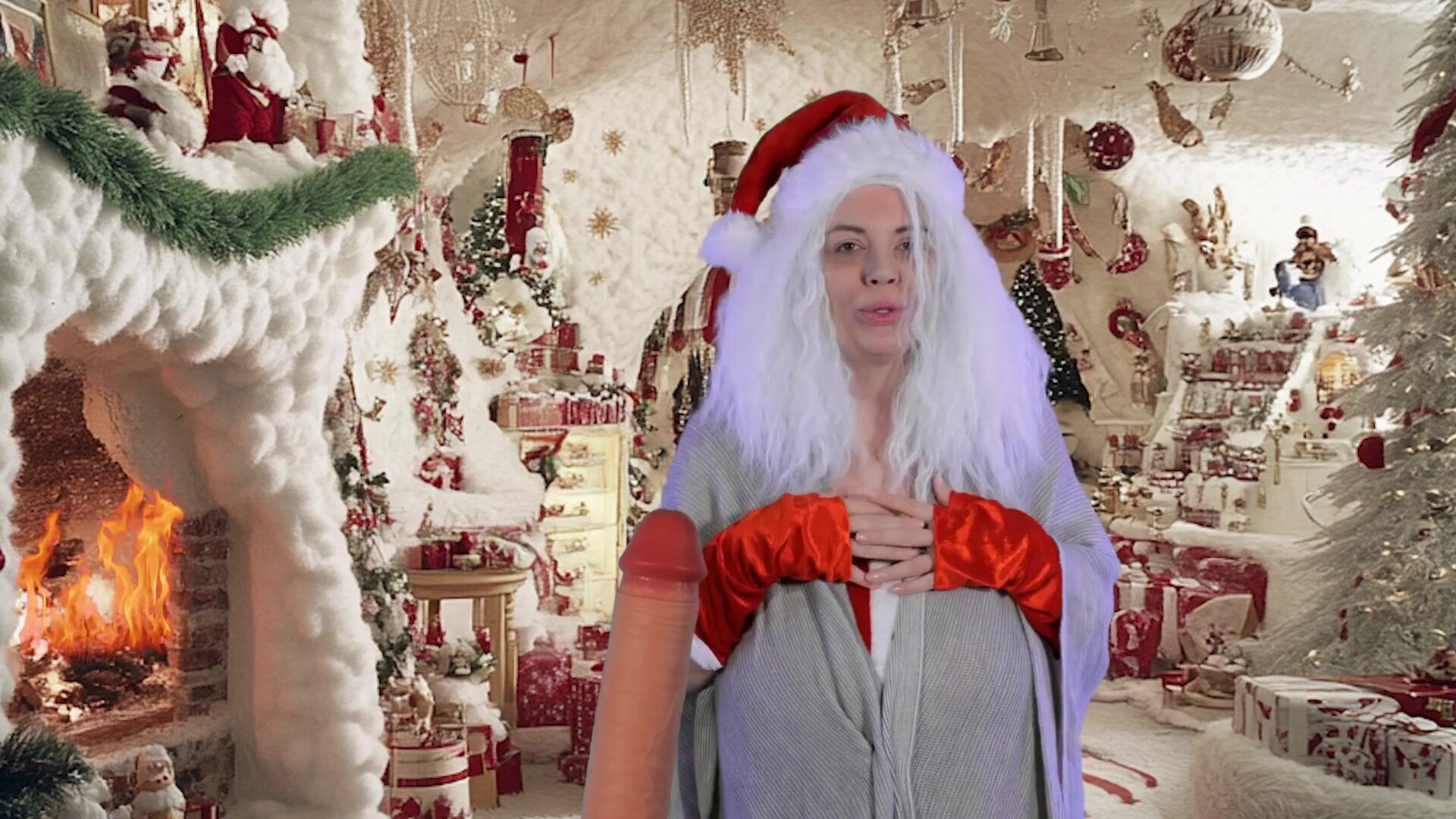 L loves santa - babe