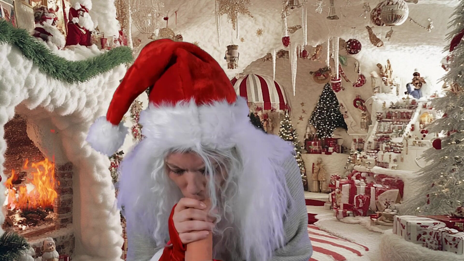 L loves santa - babe
