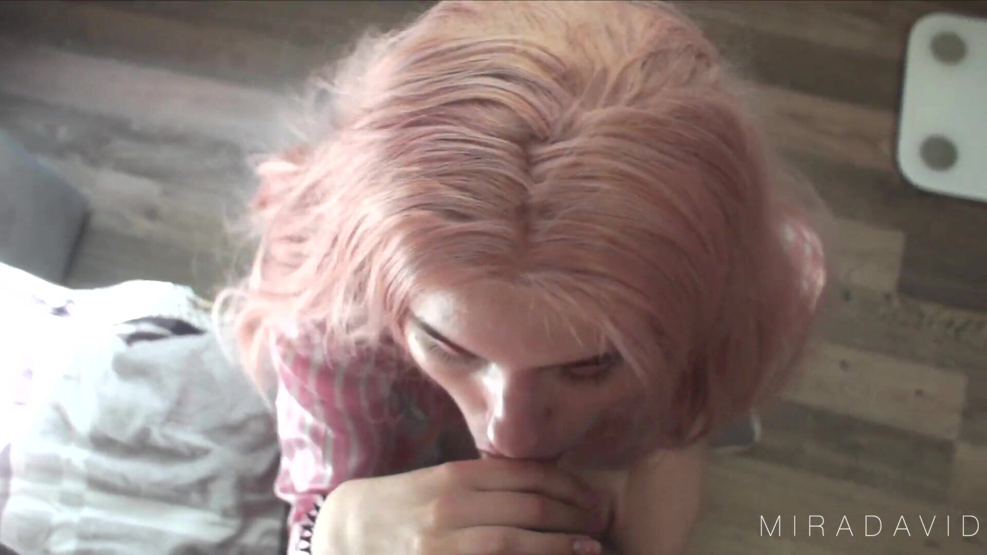 MiraDavid Takes Excellent POV Blowjob and Gets Cumshot in Mouth - amateur - blowjob - hd porn