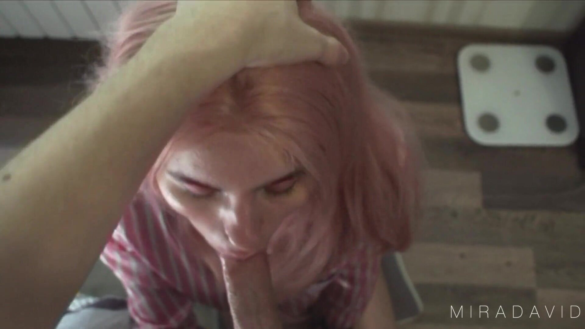 MiraDavid Takes Excellent POV Blowjob and Gets Cumshot in Mouth - amateur - blowjob - hd porn