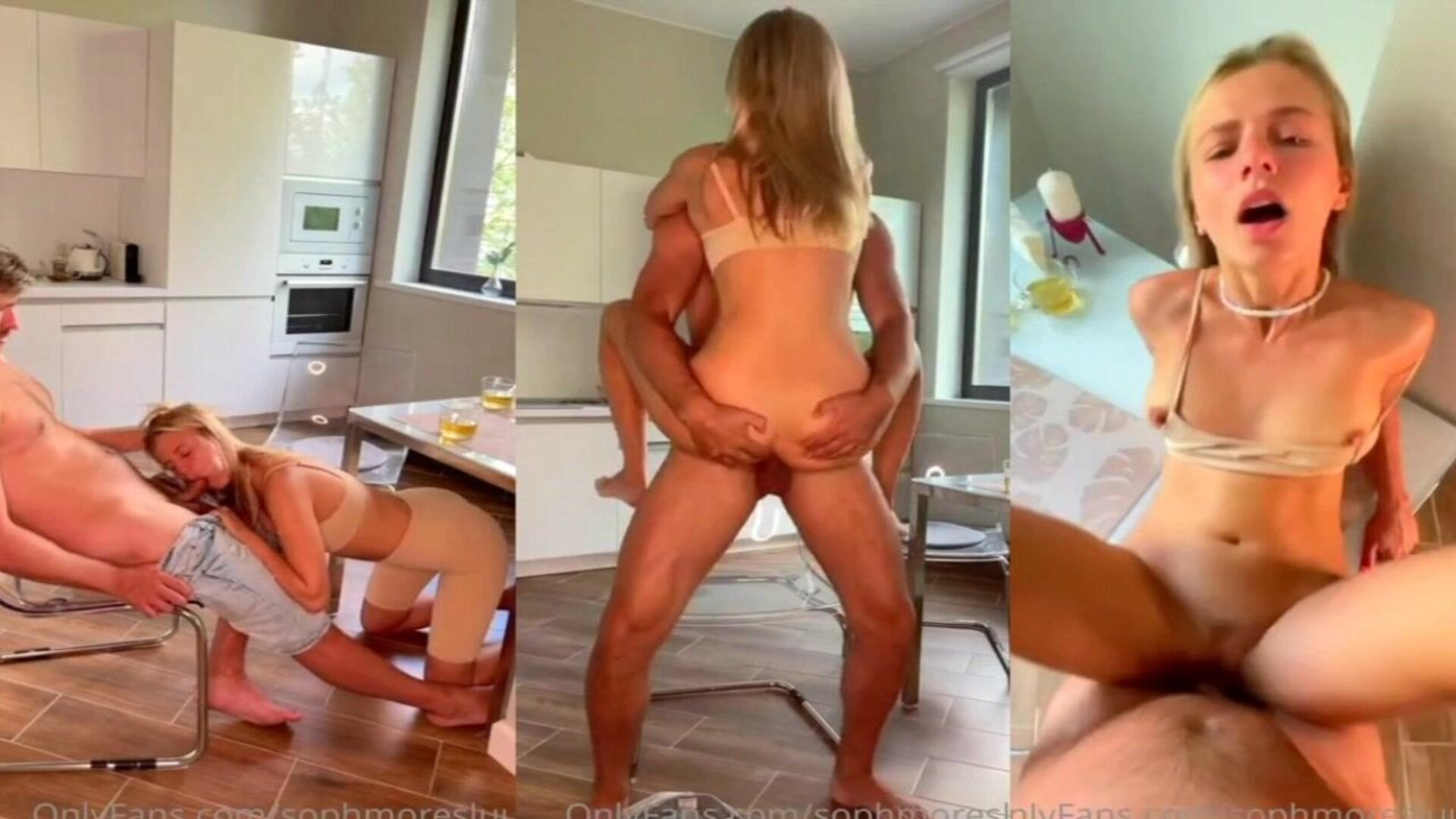 Morning Sex Play - big ass - big tits - blowjob - sex - fuck