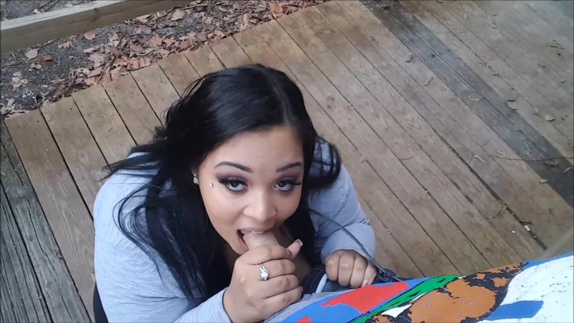 Nirvana Lust Bbw Does Public Bj And Cum Walk - amateur - bbw - blowjob