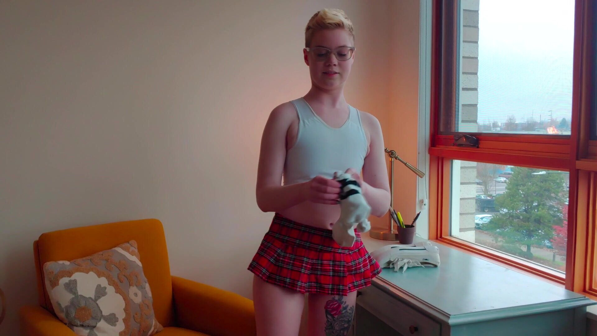 Pearl Sinclair Femboy Afterschool Suck And Fuck - solo - masturbation - amateur