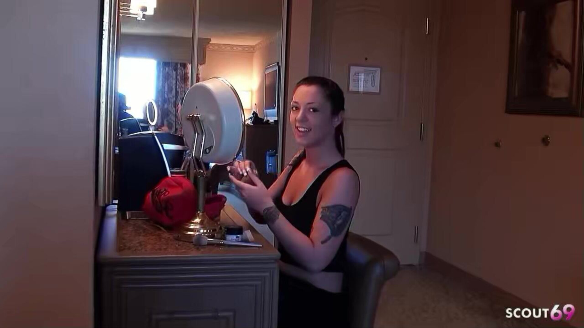 Real Teen Couple at Amateur Hotel Sex - milf - big tits - big boobs - hardcore - full free porn - long movie - uncensored