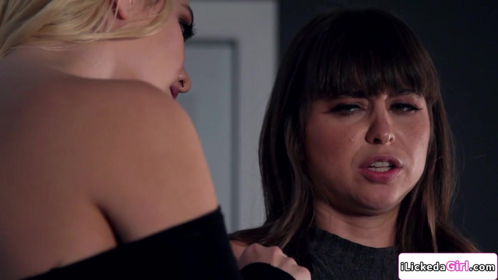 She cheated so I'm just making it even - lesbian - asslick - 69 - finger - petite - small tits - kiss - titsuck - blonde - brunette