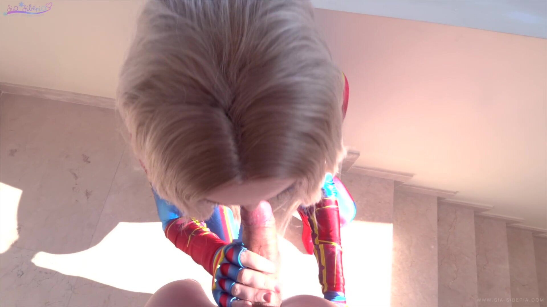 SiaSiberia Avengers; Captain Marvel Epic Takes Dick In Her Teen Pussy - cosplay - teen