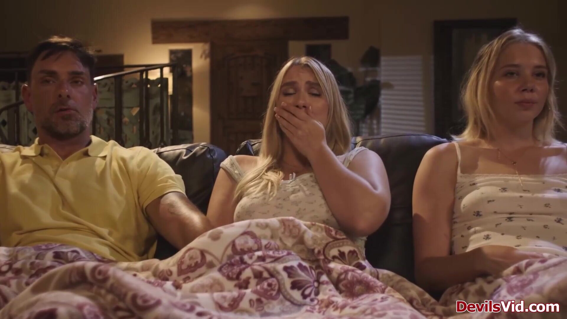 Stepdad fucking stepdaughters girlfriend - taboo - old and young - big tits - big ass - big cock - oral - finger - deepthroat - petite - blonde