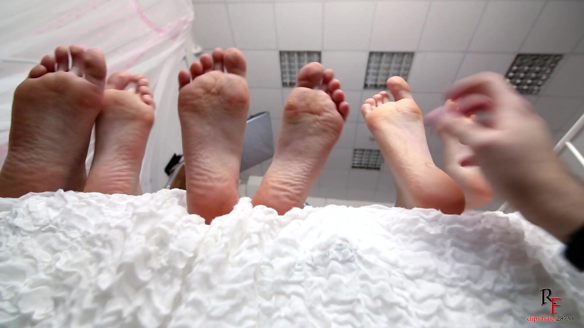TickleTherapy Three Ticklish Pairs Of Feet Plus Triple Upperbody - fetish - russian - teen