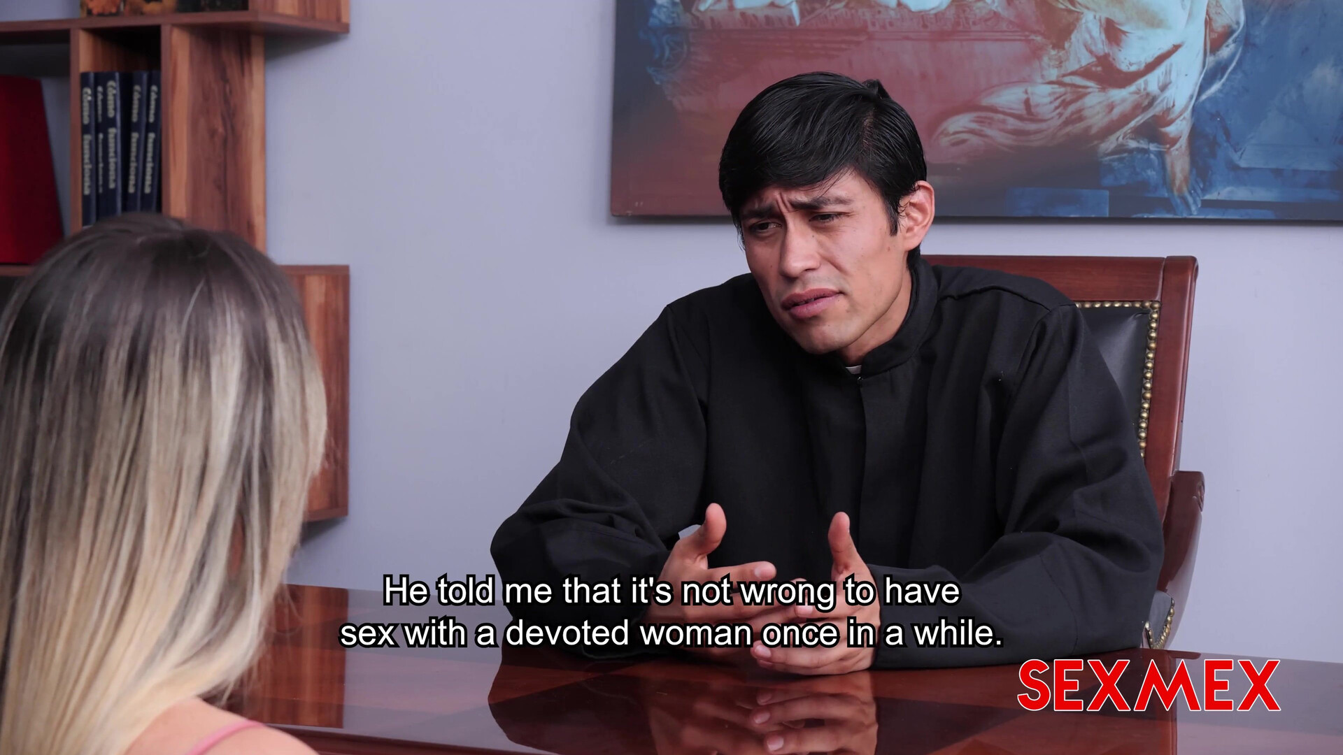 [4K] SEDUCED BY THE PRIEST KOURTNEY LOVE - big tits - kourtne love - latina - sexmex - spanish - mexican