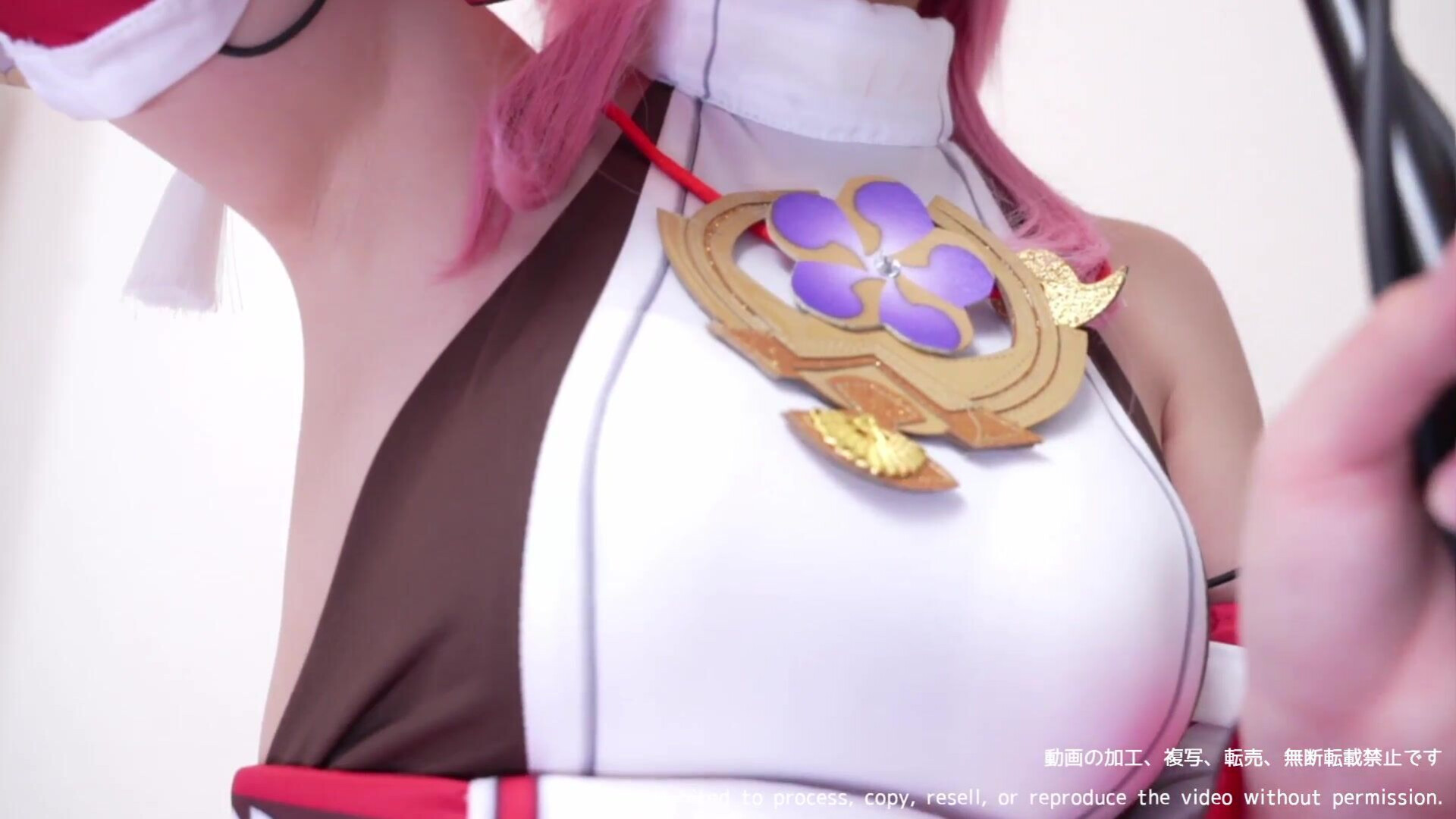 [Cosplay ASMR] Genshin Impact Yae Miko Cosplay, I Thought I Was Helping to Calm Dow - asmr