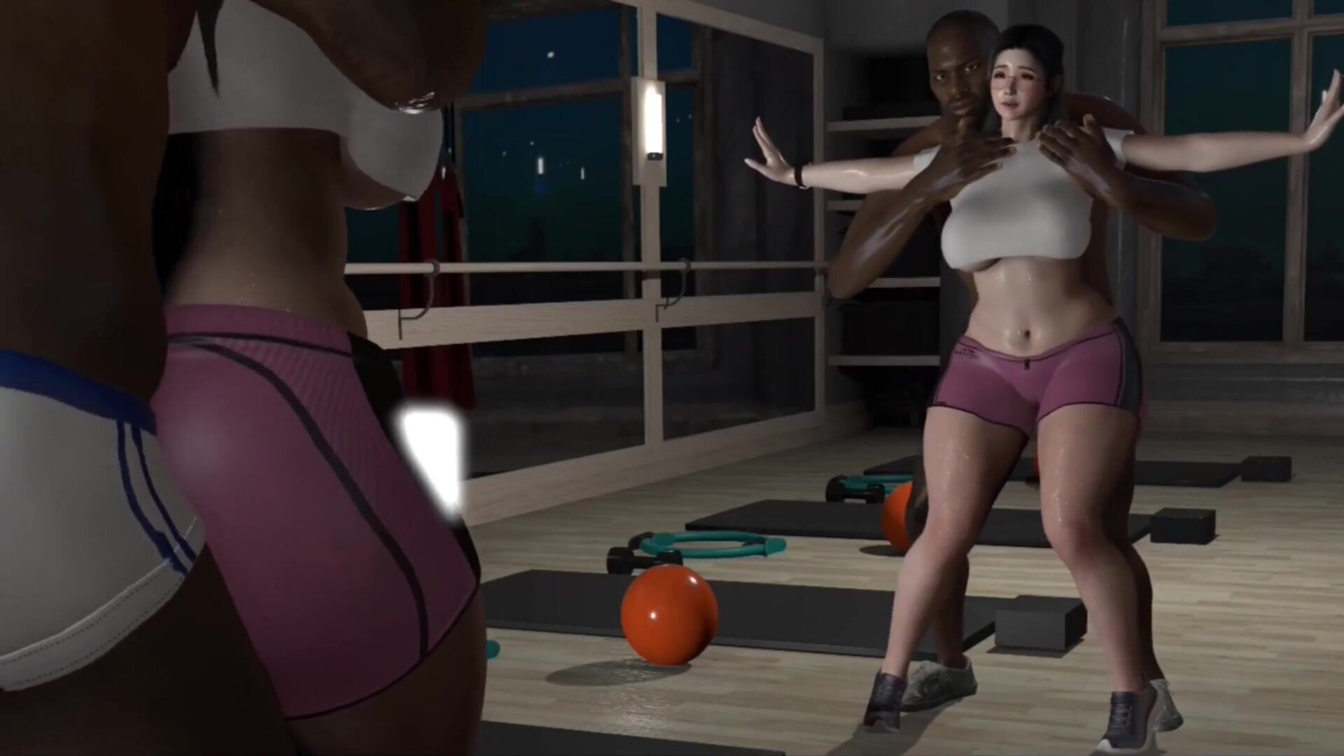 [D13] Dance - japanes - wife - cheating - ntr - big ass - big tits - blowjob - black man - district 13