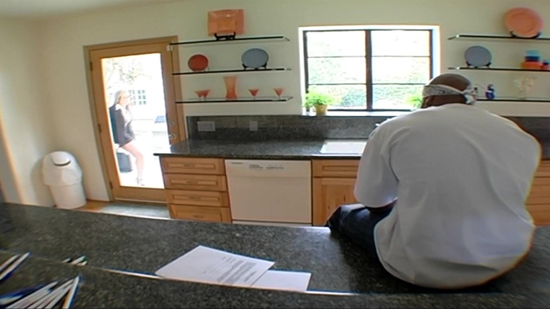 agent gives her ass - ass - anal - bigass