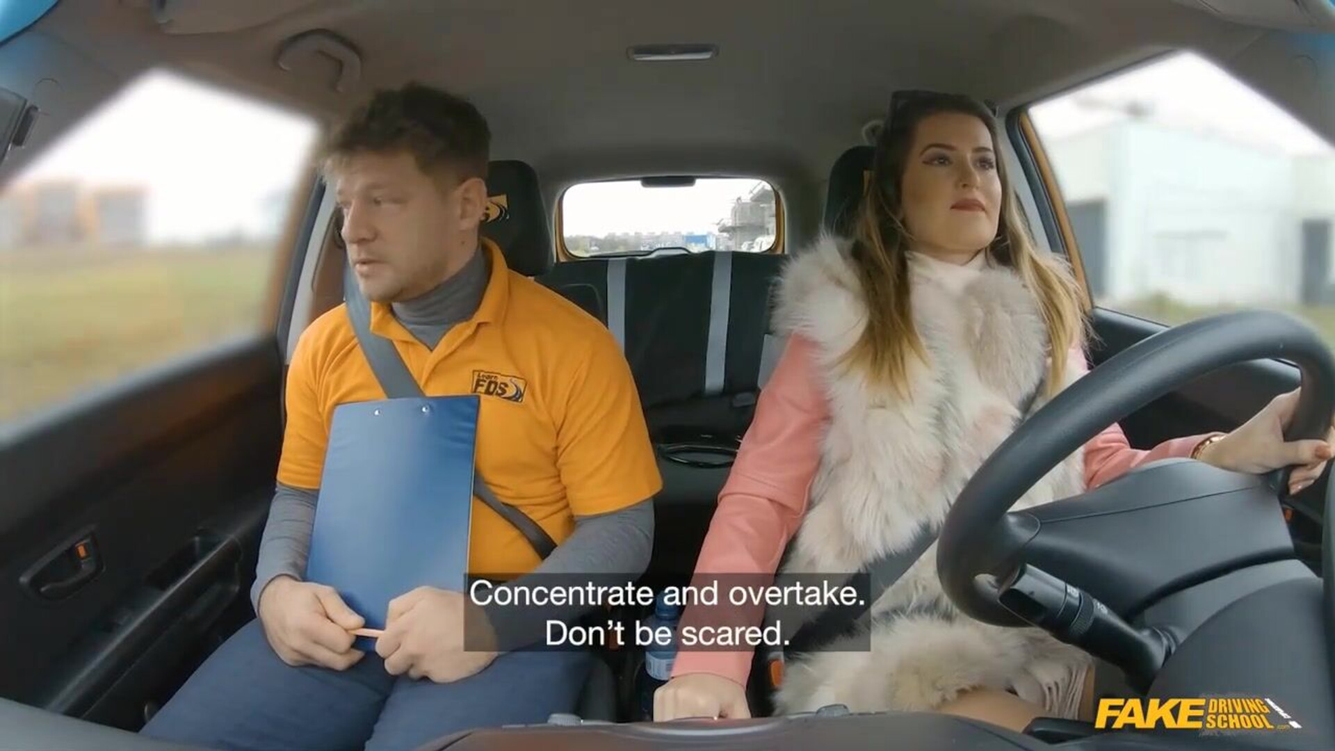gia tvoricceli driving lessons learnt on the best way - big ass - big tits - blowjob - sex - fuck