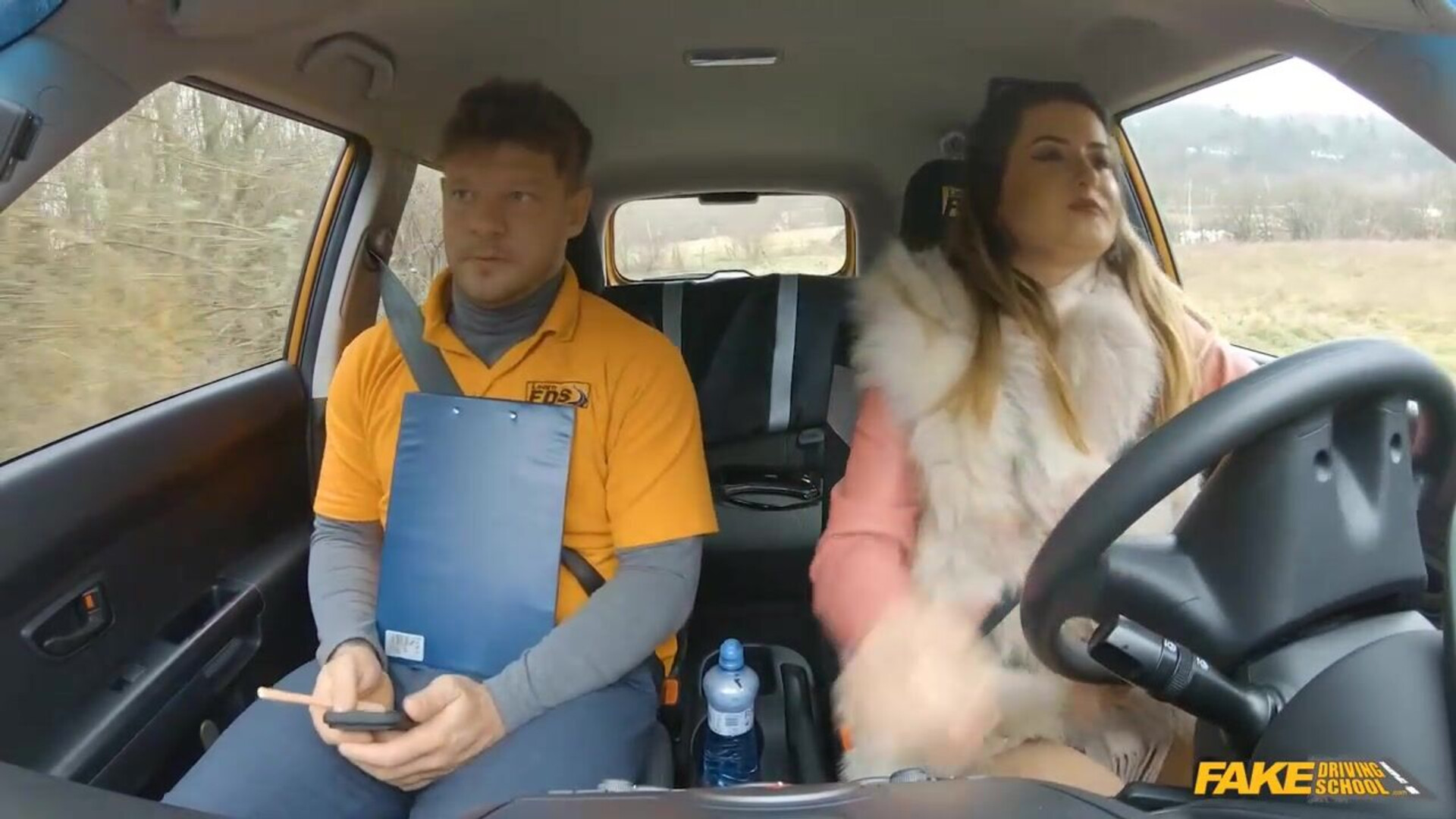gia tvoricceli driving lessons learnt on the best way - big ass - big tits - blowjob - sex - fuck