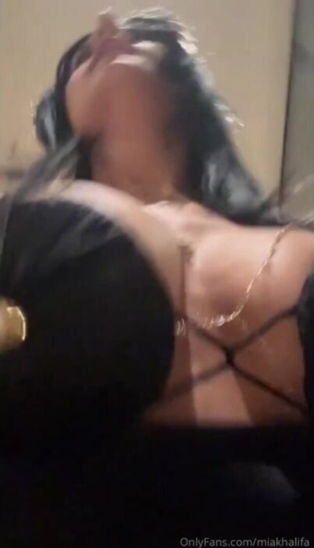 mia khalifa black dress boobs slip onlyfans a - big ass - big tits - blowjob - sex - fuck