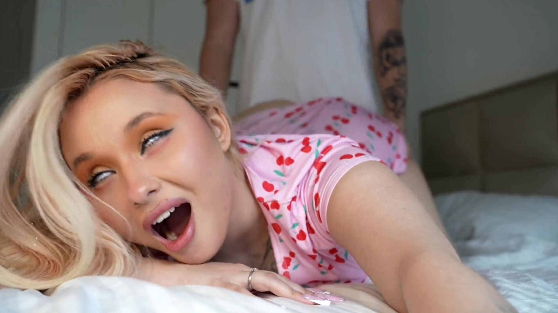 Gorgeous Big Tits Blonde Stepsister Pounded By Stepbro - big tits - big cock - big ass - teen - blonde - stepsister - stepsis - stepbro - big boobs - big naturals