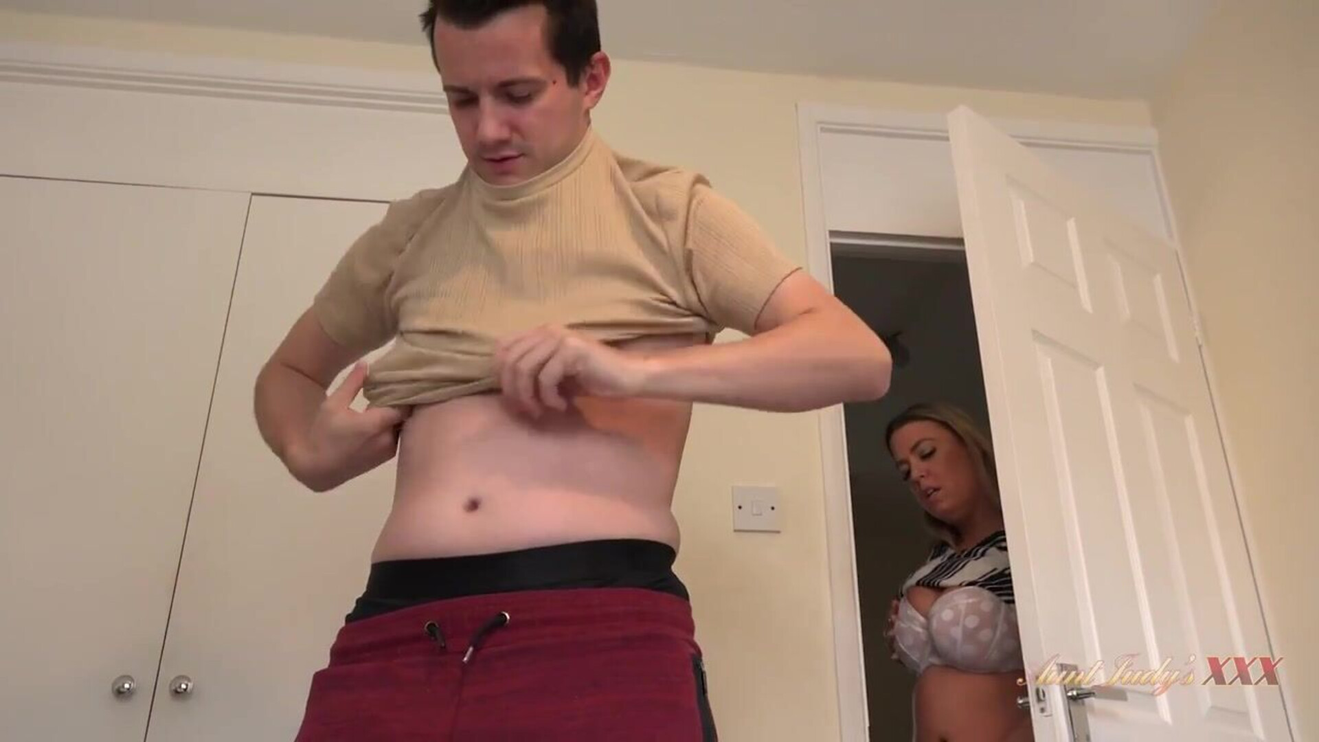 Maisie Horny MILF Maisie Masturbates to Friends Son Then Gets Fucked Hard - milf - mature - big ass - blowjob