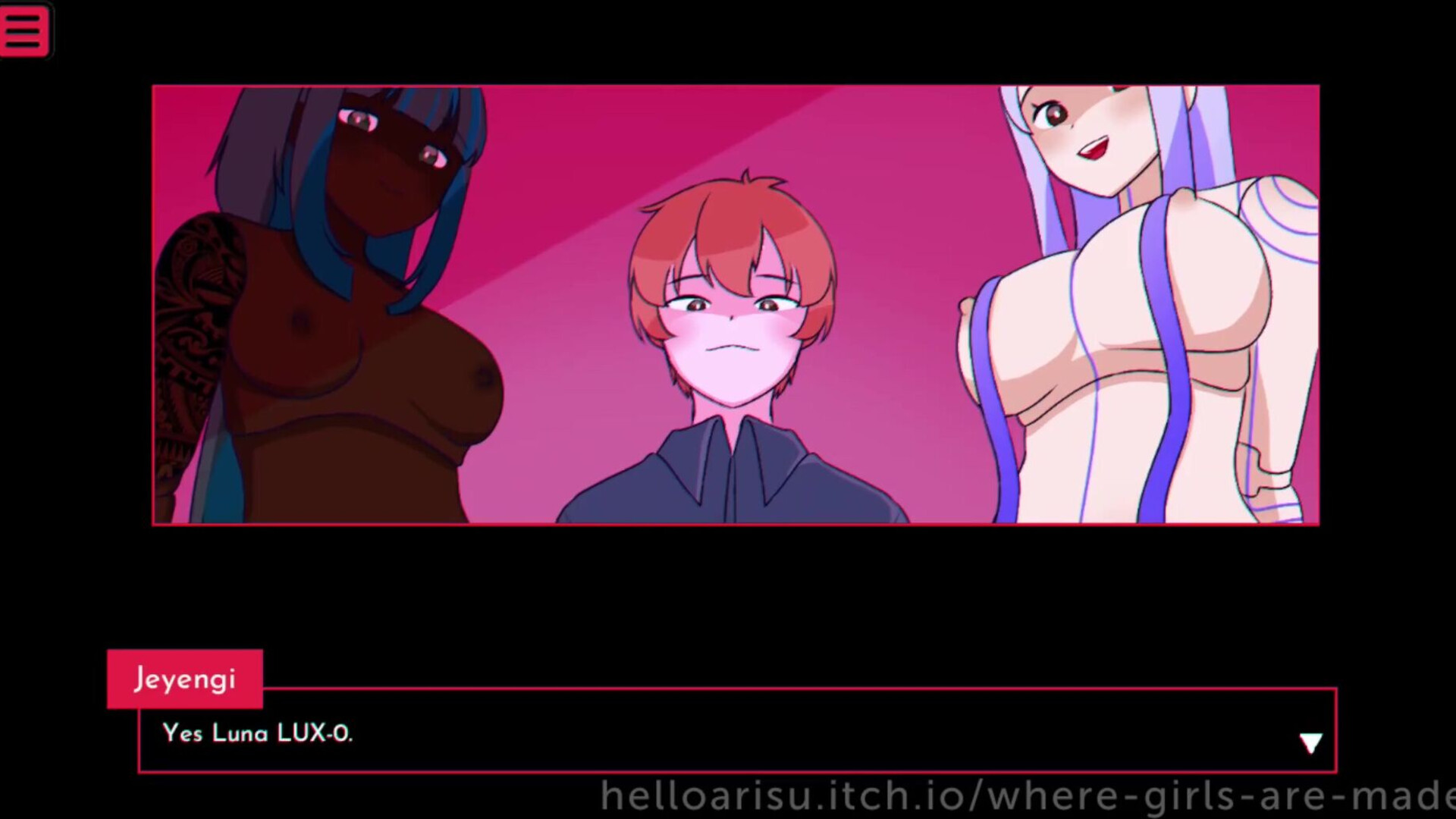 WGAM LUNA LUX O - adult - anime - dating sim - dystopian - erotic - hentai - nsfw - story rich